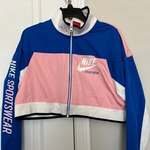 Nike sportswear cropped jacket